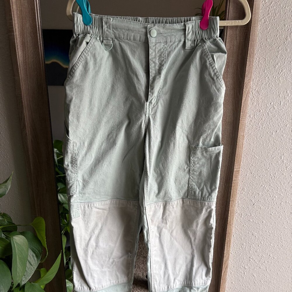 Standard Cloth Turquoise Cargo Pants - Small